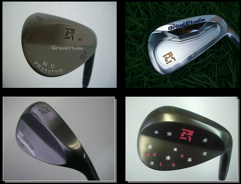 GrindStudio CRESCENTBACK Wedge Prototype 52° TourAD AD-75 (R